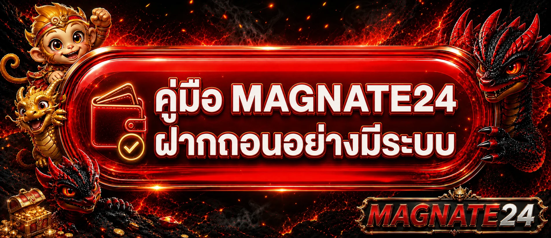 MAGNATE24 คู่มือฝากถอน สมัคร และบริหารทุน